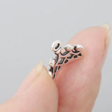 Alloy DIY Jewelry Crown Charms 12*13mm 100pcs