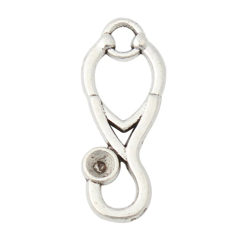 DIY Doctor Nurse Stethoscope Charms Medical Tool Charms