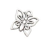 Alloy Butterfly Charms Animal 13*15mm 100pcs AAC124