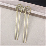 Alloy Mark Charms Bookmark Jewelry Charms Head Pin BC001