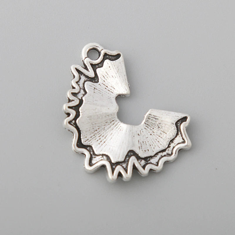 Flower Shape Jewelry Charms For Kids 100pcs