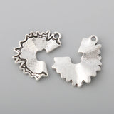 Flower Shape Jewelry Charms For Kids 100pcs