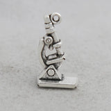 Alloy Microscope Charms for Teacher Doctor 50pcs AAC270