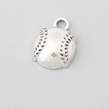 Alloy Baseball Charms Softball Charms 11*15mm 100pcs AAC1833