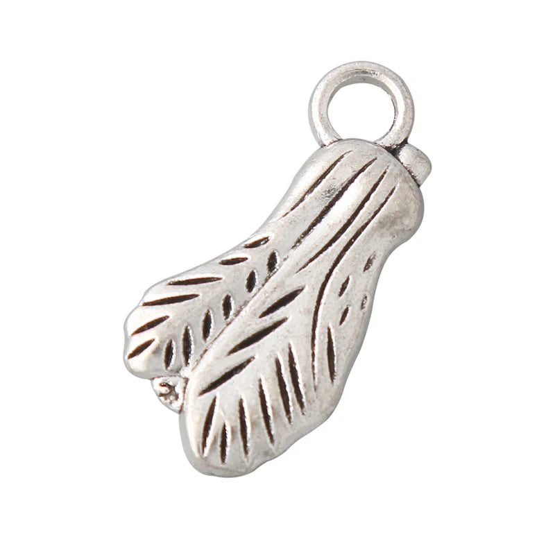 Alloy Cabbage Charms 11*24mm 20pcs AAC479