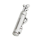 Vintage Silver Golf Bag Charms for Golf Sport 7*24mm 50pcs AAC1365