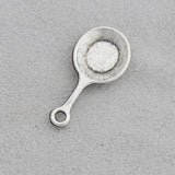 Frying Pan Charms Alloy 10*21mm 100pcs AAC981