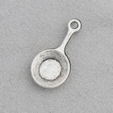 Frying Pan Charms Alloy 10*21mm 100pcs AAC981