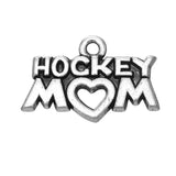 Hockey Mom Alloy Letter Charms Vintage Finding Message Charms Pendant