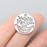 Mad Here Charms Halloween 20mm 50pcs AAC1925