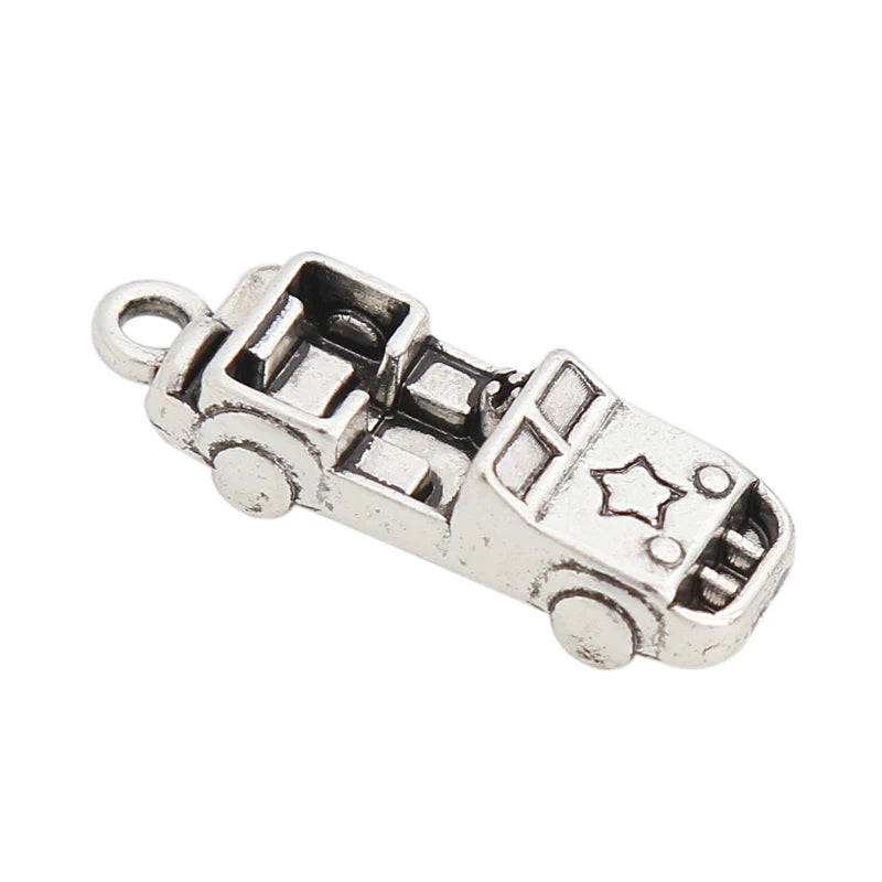 Vintage Car Shape Charms For Jewelry Making