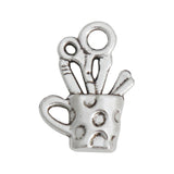 Vintage Alloy Stationery Charms Pen Holder School Charms 100pcs