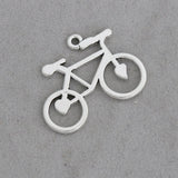 Vintage Bike Shape Alloy Pendant Charms 17*20mm 50pcs AAC564