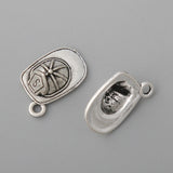 Vintage Cap Charms Alloy Hat Charms 12*17mm 100pcs