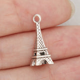 Eiffel Tower Shape Alloy Charms Jewelry Making Charms 100pcs