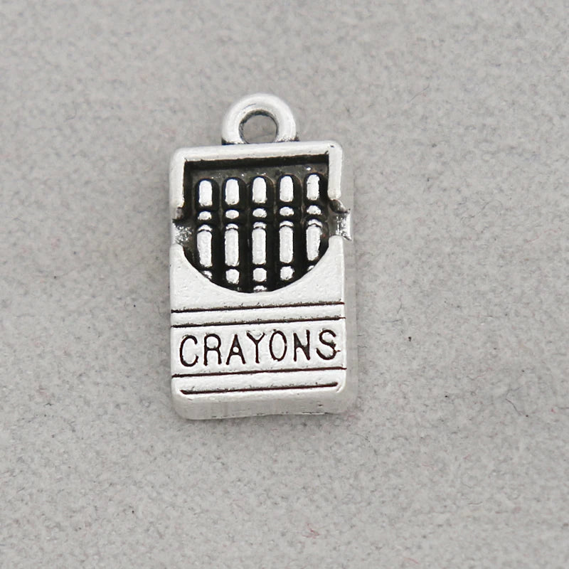 Vintage Crayons Charms Stationery Tool 50pcs