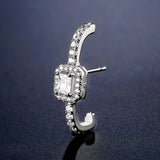 Teardrop CZ No Piercing Ear Cuff Clip for Women