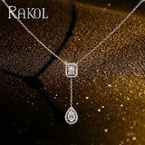 Cubic Zirconia Pendant Necklace Women Accessories