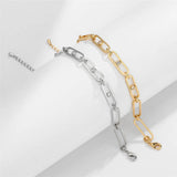 Geometric CZ Tennis Bracelet for Women