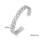 Cubic Zirconia Crystal Bracelet & Bangles for Women
