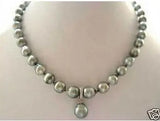 RARE High TAHITIAN PEARL NECKLACE WITH PENDANT