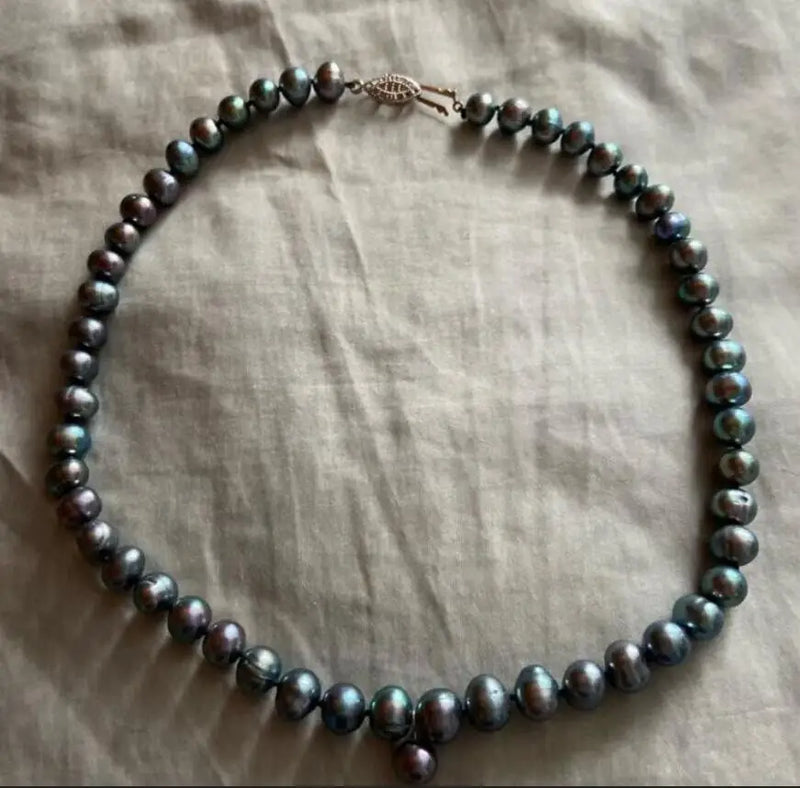 High TAHITIAN PEARL NECKLACE WITH PENDANT
