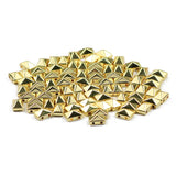 6/8mm Hematite Rectangle Pyramid Beads for DIY Jewelry Making