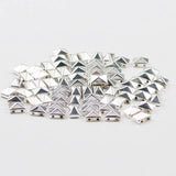 6/8mm Hematite Rectangle Pyramid Beads for DIY Jewelry Making