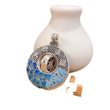 RD-Enamel Burning Auspicious Cloud Safe and Sound Sign Safety Buckle Pendant