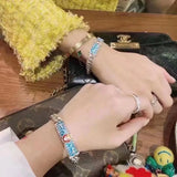 Thai Buddha Long Porui Bracelet 2557 Soli Rooster Men Women Hand Jewelry