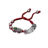RD Temperament Pixiu Bracelet Retro Hand-woven Money More Than Hand Rope