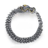 3D Bracelet Men's Retro Faucet Smart Dragon Bracelet