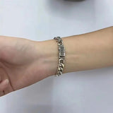 High-end Natural Green Pine Temperament Bracelet for Men