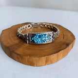 High-end Natural Green Pine Temperament Bracelet for Men