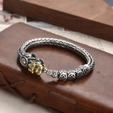 Hand-woven Pixiu Bracelet Men's Retro Ethnic Jewelry Gift