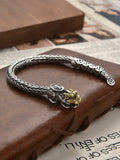 Hand-woven Pixiu Bracelet Men's Retro Ethnic Jewelry Gift