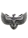 RD Phoenix Pendant Men's Taijiao Chain Men's Rubby Feather Necklace