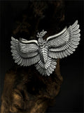 RD Phoenix Pendant Men's Taijiao Chain Men's Rubby Feather Necklace