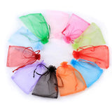 Organza Drawstring Bags Wedding Party Gift Pouches