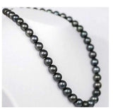 Tahitian Natural Pearl Necklace 9-10mm