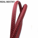 6mm Fiber Braided Leather String Cord DIY Bracelet Making Jewelry Rope Craft