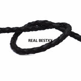 6mm Braided Leather Cord for DIY Jewelry Making