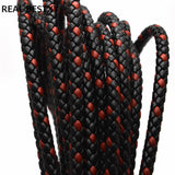 6mm Napa Leather Cord Red for Bracelet Making