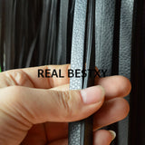 5m/lot 10*3mm Lychee Patterned Leather Straps for Jewelry DIY