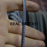5m 3.1mm Steel Wire/Nylon Rope Braided Cords for DIY Jewelry