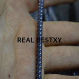 5m 3.1mm Steel Wire/Nylon Rope Braided Cords for DIY Jewelry