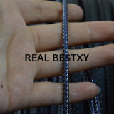 5m 3.1mm Steel Wire/Nylon Rope Braided Cords for DIY Jewelry