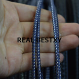 5m 3.1mm Steel Wire/Nylon Rope Braided Cords for DIY Jewelry