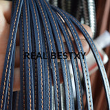 5m/lot Leather Cords with Sewing Threads for Bracelets Making Necklace