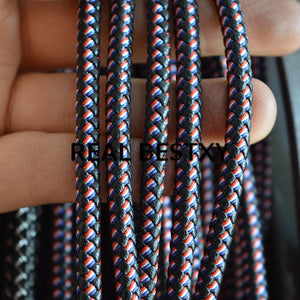 5m 5mm Leather Rope Cords for Bracelets Making DIY